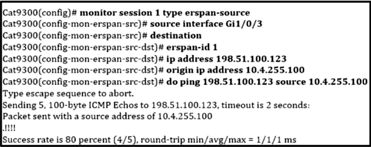 350-401 practice question 766 figure