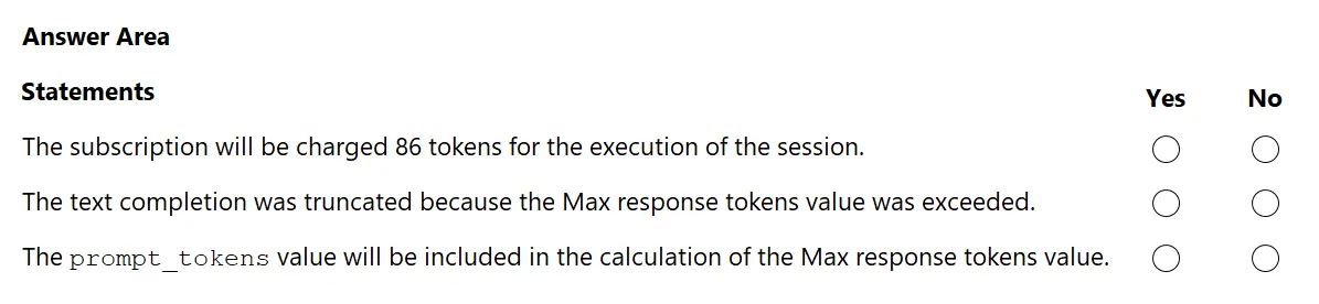 AI-102 practice question 313 figure
