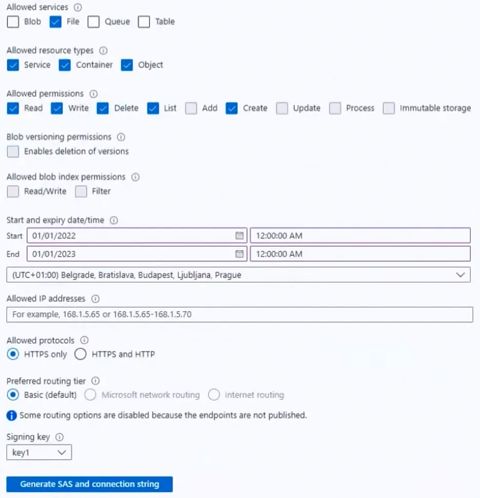 AZ-500 practice question 70 figure