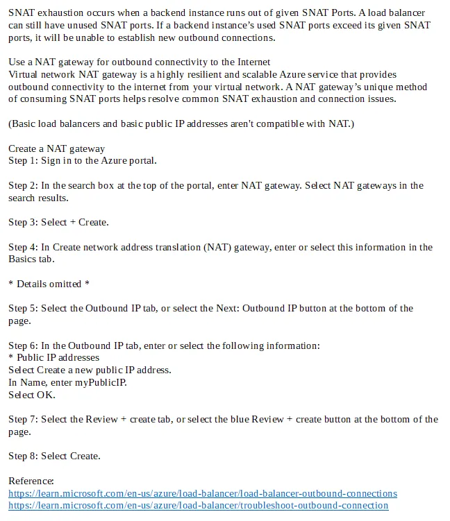 Answer figure for AZ-700 question 101