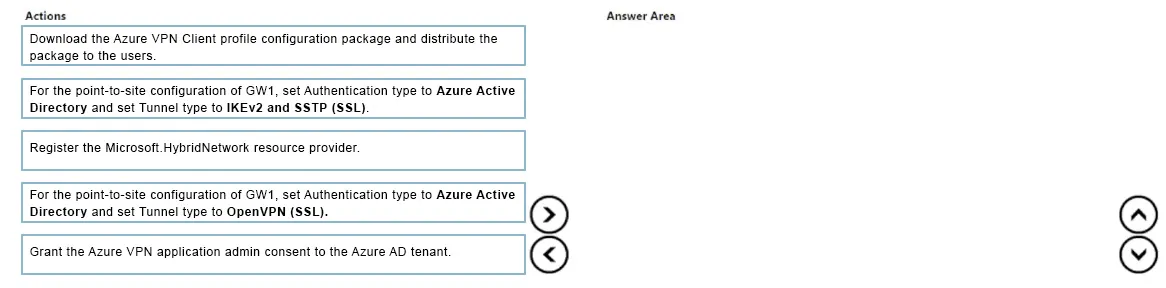 AZ-700 practice question 249 figure
