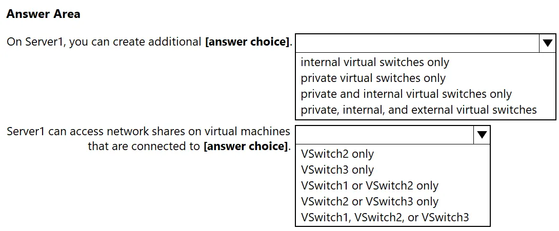 AZ-800 practice question 187 figure