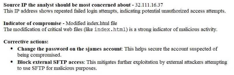 Answer figure for CS0-003 question 258