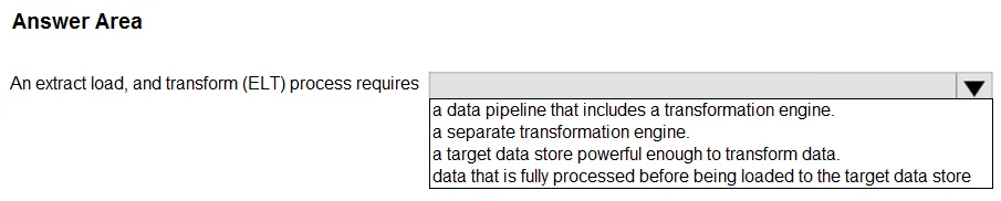 DP-900 practice question 148 figure