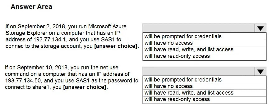 AZ-104 practice question 187 figure