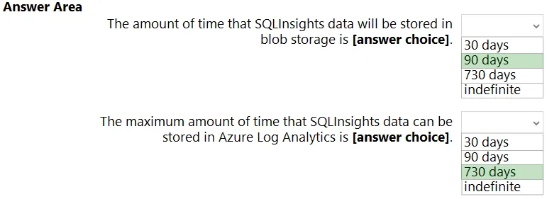Answer figure for AZ-305 question 20