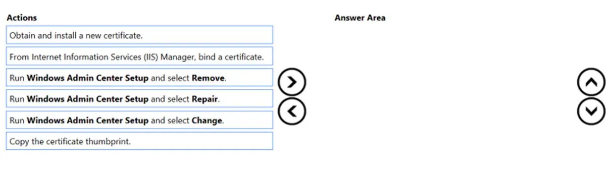 AZ-800 practice question 106 figure