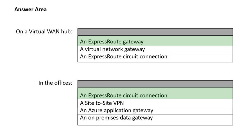 Answer figure for AZ-800 practice question 11