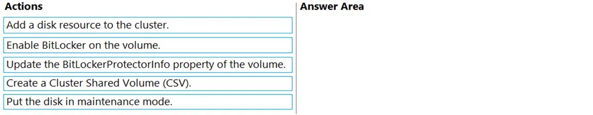 AZ-801 practice question 227 figure