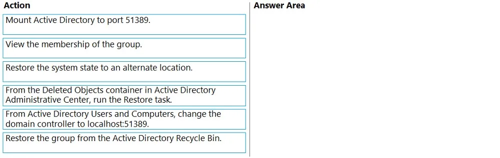 AZ-801 practice question 146 figure