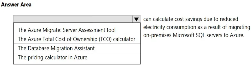 AZ-900 practice question 31 figure