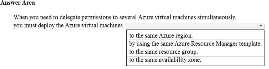 AZ-900 practice question 57 figure