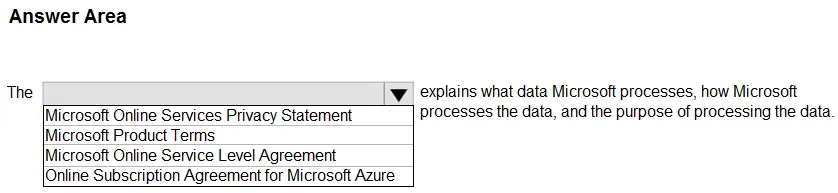 AZ-900 practice question 266 figure