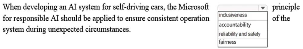 AI-900 practice question 2 figure