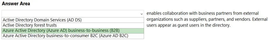 Answer figure for SC-900 question 77