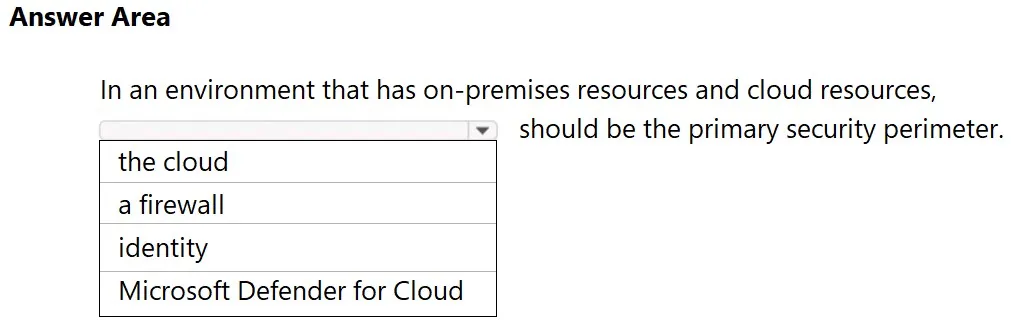 SC-900 practice question 26 figure