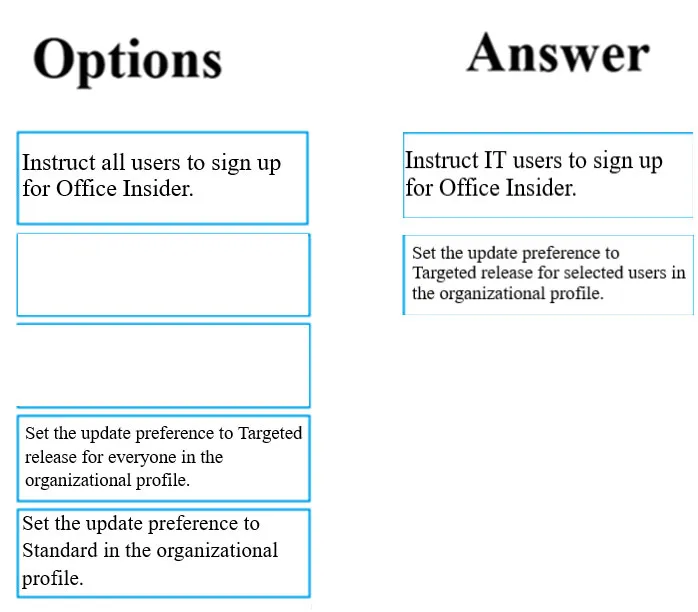 Answer figure for MS-900 question 2