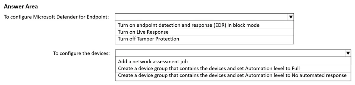SC-200 practice question 20 figure