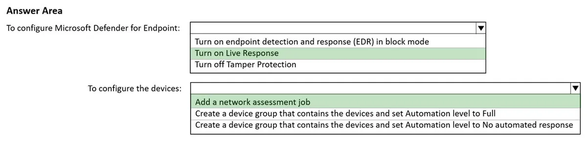 Answer figure for SC-200 question 20