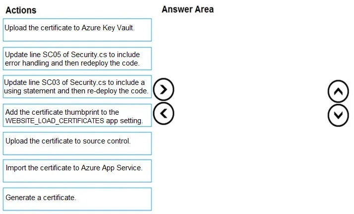 AZ-204 practice question 50 figure