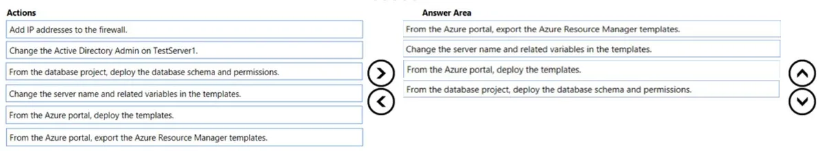 Answer figure for DP-300 question 338