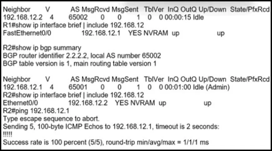 350-401 practice question 566 figure
