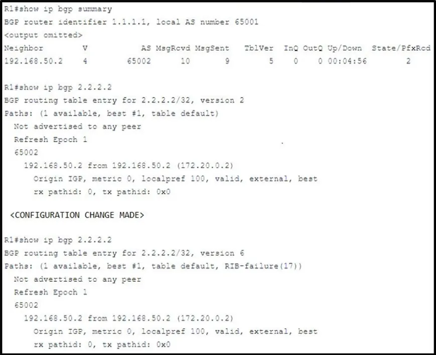 350-401 practice question 577 figure