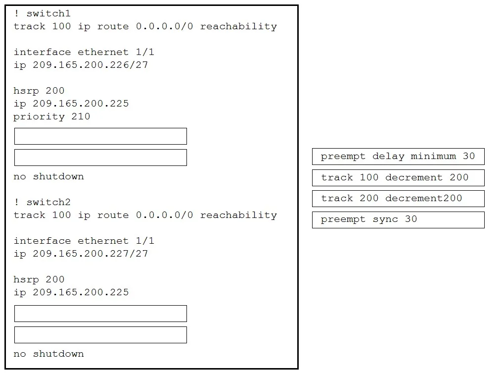 350-601 practice question 467 figure