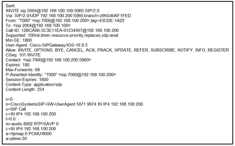 350-801 practice question 313 figure