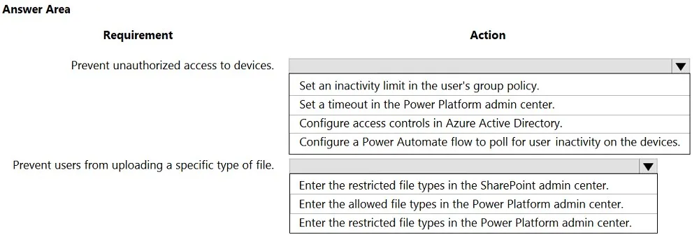 PL-200 practice question 15 figure