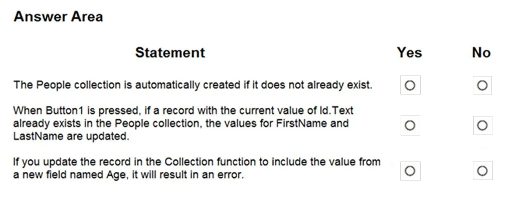 PL-200 practice question 136 figure