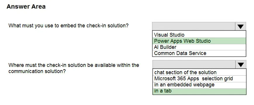 Answer figure for PL-200 question 280