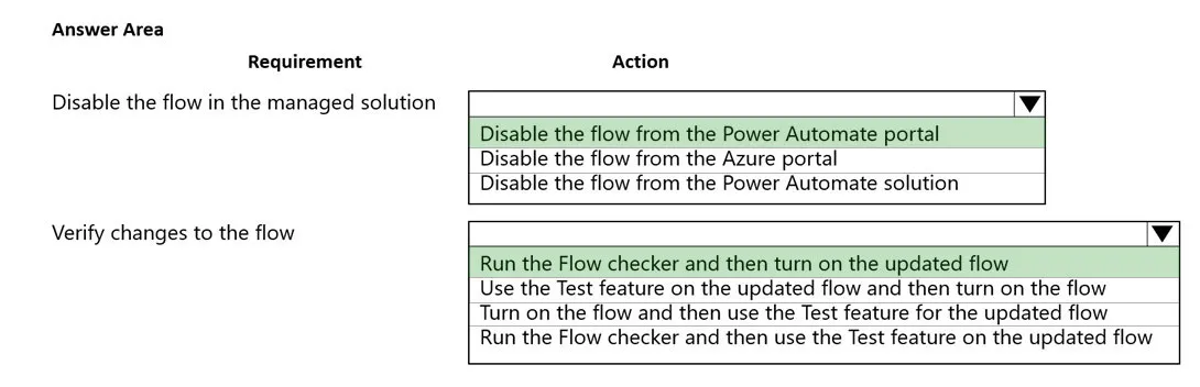 Answer figure for PL-200 question 265