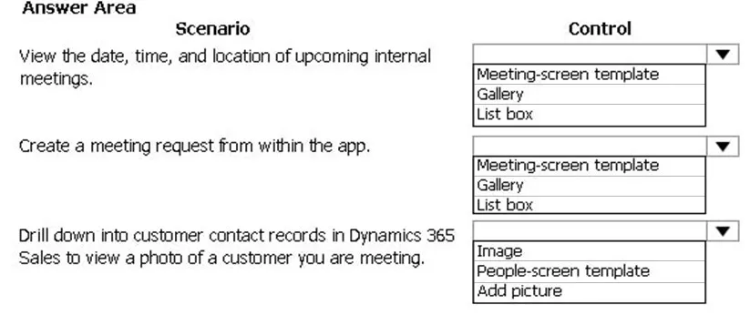 PL-900 practice question 11 figure