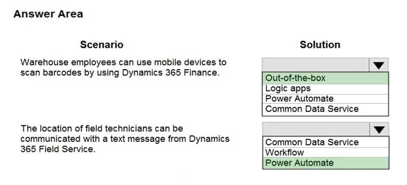 Answer figure for PL-400 question 35