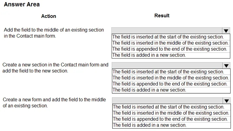 PL-400 practice question 210 figure
