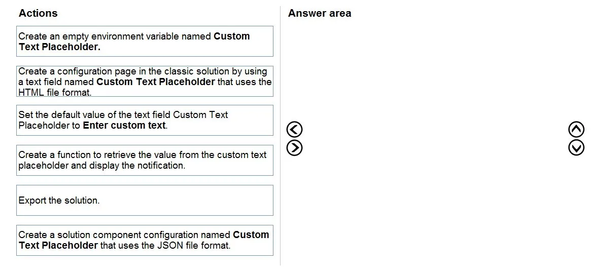 PL-400 practice question 259 figure