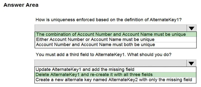 Answer figure for PL-400 question 337