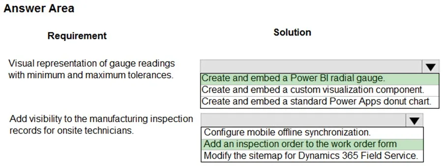 Answer figure for PL-600 question 240
