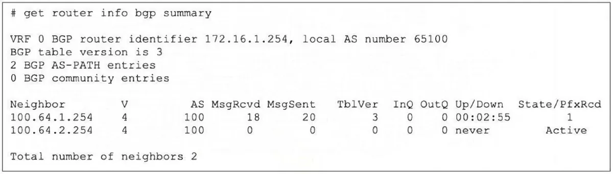 FCSS_NST_SE-7.4 practice question 56 figure