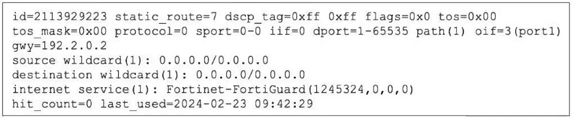 FCSS_NST_SE-7.4 practice question 60 figure