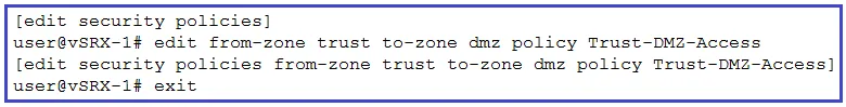JN0-231 practice question 4 figure