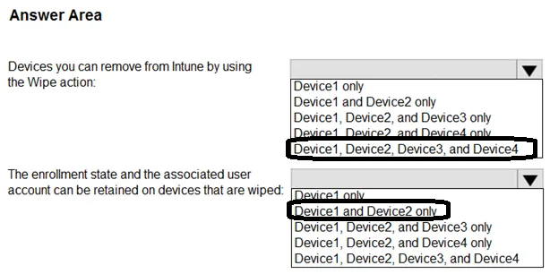 Answer figure for MD-102 question 161