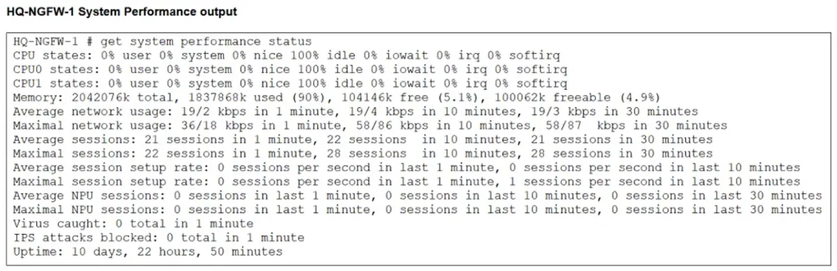 NSE4_FGT_AD-7.6 practice question 24 figure