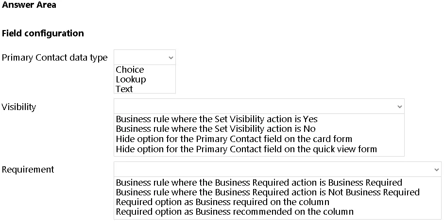 PL-200 practice question 213 figure