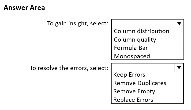 PL-300 practice question 46 figure