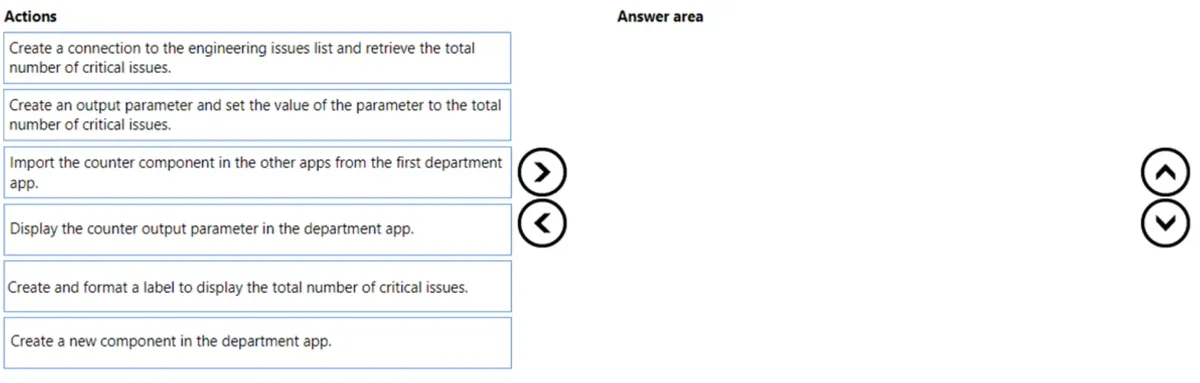PL-400 practice question 197 figure