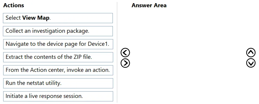 SC-200 practice question 345 figure
