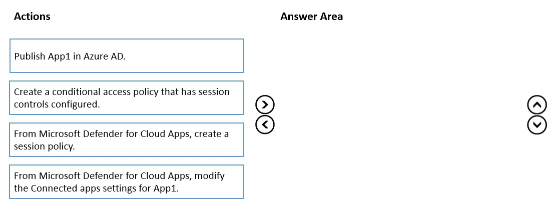 SC-300 practice question 194 figure