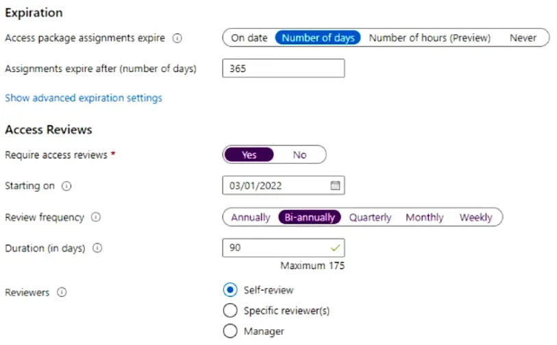SC-300 practice question 338 figure